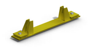 Flat based Drop-In Bracket - Rail Mounted